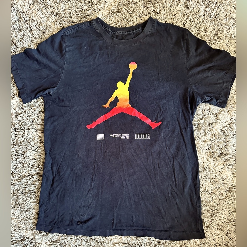 Air Jordan Jumpman ombre sunset t-shirt